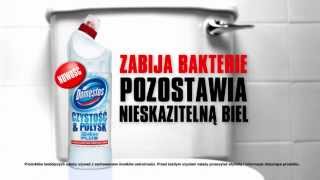 BIAŁY Domestos CZYSTOŚĆ amp POŁYSK  to nowy wariant w linii DOMESTOS 24H PLUS [upl. by Sweatt]