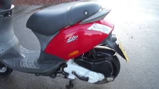 2007 PIAGGIO ZIP 50 4T 4 STROKE VGC SCOOTER MOPED ORIGINAL 2 OWNER NEW MOT amp TAX [upl. by Noelopan]