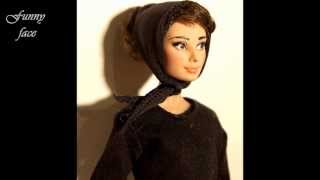 OOAK artistic Audrey Hepburn dolls by Lulemee [upl. by Ddat]