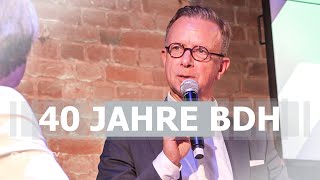 BDH Jubiläum in bewegten Zeiten  SHKTV Nachrichten [upl. by Naamann]