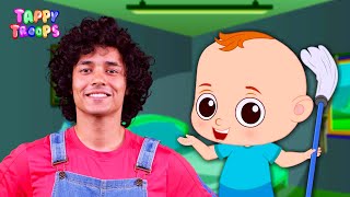 Tidy Up Song  Preschool Learning Songs For Kids  Tappy Troops  Healthy Habits For Children [upl. by Sidhu]