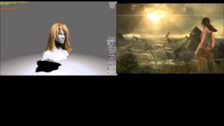 TRESSFX VS NVIDIA PHYSX [upl. by Rubbico]