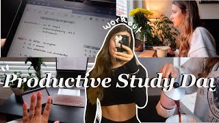 PRODUKTIVER STUDY VLOG at 6 am  Lernanfang für Klausuren Organisation LernplanTipps Motivation [upl. by Viola6]