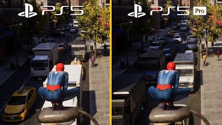 PS5 Pro Vs PS5 Early Graphics Comparison  PSSR 120Hz  Advanced Ray Tracing [upl. by Reifel]