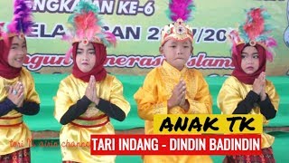 Tari Indang  Dindin Badindin  Anak TK Lucu Lucu  Lagu Minang Ria Daerah Sumatera Barat Tiar Ramon [upl. by Annuahsal]