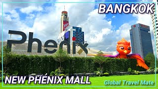 NEW Bangkok Shopping Mall PHENIX Food Hall Pratunam District 🇹🇭 Thailand [upl. by Joelie]