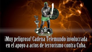 ¡Muy peligroso Cadena Telemundo involucrada en el apoyo a actos de t3rr0rism0 contra Cuba [upl. by Aridatha423]