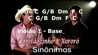 Cifra Letra e Musica  Chitãozinho amp Xororó  Sinônimos [upl. by Roth]