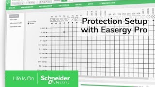 Easergy P3  Overcurrent protection setup with Easergy Pro [upl. by Nednerb]