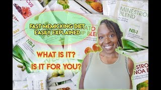 The Plus Size Trainer Fast Mimicking Diet Easily Explained [upl. by Silenay]