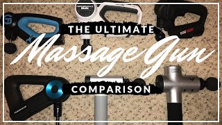 The Ultimate Massage Gun Comparison Review [upl. by Kostival]