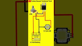 IRFZ44N IC 12 volt DC Speed Controller Connection shorts [upl. by Akiaki]