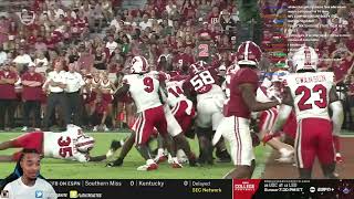 FlightReacts To Alabama Vs Western Kentucky Full Game Highlights 2024 [upl. by Wappes18]