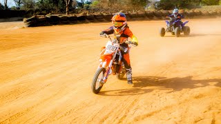 6 year old biker making waves at Donnybrook Raceway Harare [upl. by Lona]