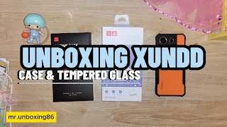 Unboxing XUNDD Case amp Tempered [upl. by Laius]