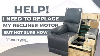 Help My Power Recliner is Broke amp I need to Fix the Motor Locating your motor amp get it fixed [upl. by Pedrick]