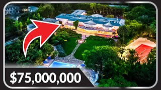 CRAZY 17 Bed  21 Bath ESTATE  10250 W Sunset Blvd Los Angeles CA  Expensive Home For Sale [upl. by Flyn]