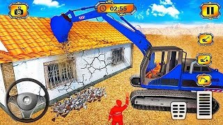 Real JCB 🚧 Construction Simulator 3D 3  JCB Excavator Driving Game  Android Gameplay [upl. by Vernen129]