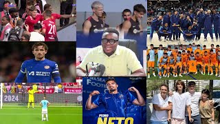 SUNDAY MORNING HOT FOREIGN NEWS AND COMM SHIELD HIGHLIGHT ON WONTUMI TV trending football chelsea [upl. by Nyledam]