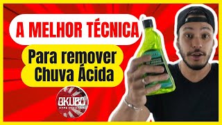 A melhor Técnica para remover CHUVA ÁCIDA do vidro do seu carro Opinião Sincera 🤔👀😱🔥 [upl. by Yeldarb194]