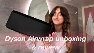 Dyson Airwrap unboxing and review 🫧 my first thoughts [upl. by Minnaminnie140]