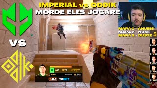 IMPERIAL vs ODDIK Jogo Completo RES Regional Series 4 LATAM [upl. by Rebeka]