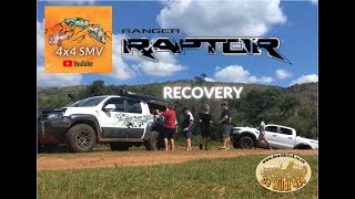 Ranger Raptor Recovery at De Wildt 4x4 [upl. by Osnofla]