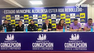 Conferencia Clásico Penquista Deportes Concepción vs Fernández Vial [upl. by Nhguavaj]