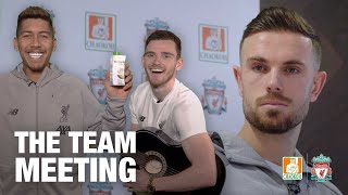 The Team Meeting Lets break the internet  A Liverpool FC Content Creative session [upl. by Akerdal86]