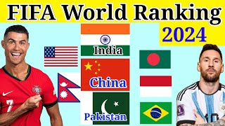 fifa ranking 2024  fifa football ranking 2024  fifa ranking 2024 top  FIFA mens ranking new 2025 [upl. by Raine535]