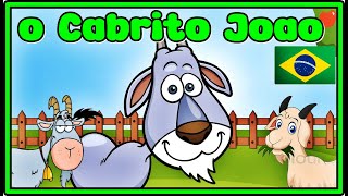 O Cabrito Joao  Cantigas Populares desenho infantil  musica em portugues [upl. by Shotton]