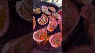 Kamado Joe Grilled Oysters asmr [upl. by Benoit500]