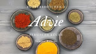 persische Gewürzmischung Advie  ادویه  Butterbrötchen [upl. by Nylyaj]