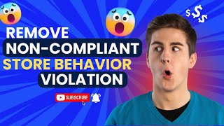 Remove NonCompliant Store Behavior Violation  TikTok Shop Violation [upl. by Odragde284]