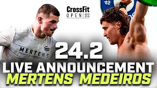 CrossFit Open Workout 242 Live Announcement [upl. by Reitrac]