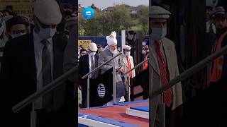 Hazrat Mirza Masroor Ahmad aba at Khuddam Ijtema UK  Highlights 2023  shorts islam [upl. by Hagan]