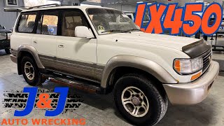 1997 Lexus LX450 Part Out J amp J Auto Wrecking Test Video Stock  RVLE286 [upl. by Grunberg]