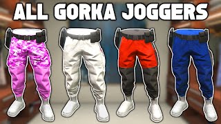 How To Get ALL The Gorka JOGGERS In GTA 5 Online 166 GTA 5 Colored Joggers Glitch [upl. by Percy518]