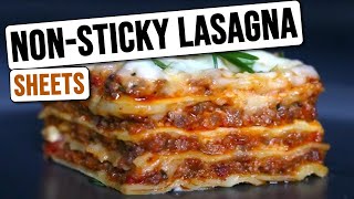 👩‍🍳 How to Cook NonSticky Lasagna Sheets  Easy Lasagna Recipe 2024 [upl. by Klapp880]