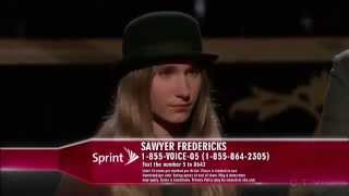 Sawyer Fredericks  Semifinals quot Youre clearly the frontrunnerquot [upl. by Lydon]