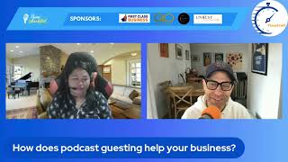 How does podcast guesting help your business Featuring Darren Saul on Your LaunchPod Show [upl. by Suiraj123]