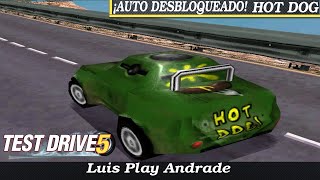 Test Drive 5 PS1 ¡Auto Desbloqueado Hot Dog [upl. by Roderic362]