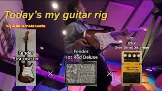 Gear Vlog Fender Stratocaster × Fender Hot Rod Deluxe × BOSS OS2 [upl. by Bainbrudge]