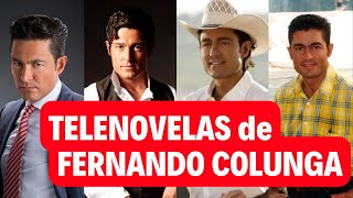 🤩 Todas las TELENOVELAS de FERNANDO COLUNGA 🤩 ¡Lista Completa [upl. by Novia]