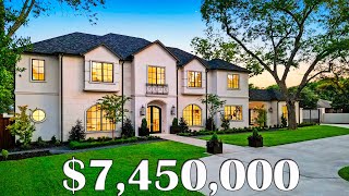 Luxurious and expensive mansion worth 7450000 in the state of Texas [upl. by Eadwine]