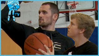 How to Shoot a 3Pointer with NBA Pro Kevin Love  How To Be Awesome Ep 14 [upl. by Virgilio]