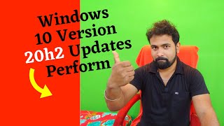 Windows 10 Version 20h2 Updates Perform  Windows 10 October 2020 Update  20H2 [upl. by Anirok]