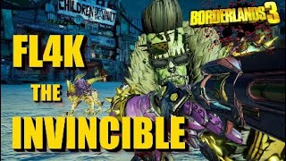 Borderlands 3  FL4K THE INVINCIBLE  FL4K BUILD  INSANE DAMAGE AND SURVIVABILITY [upl. by Susie]