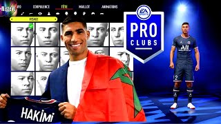 FR FIFA 22 COMMENT FAIRE ACHRAF HAKIMI EN CLUB PRO [upl. by Grane960]