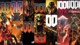 The Evolution Of DOOM Games 19932020 [upl. by Gahl]